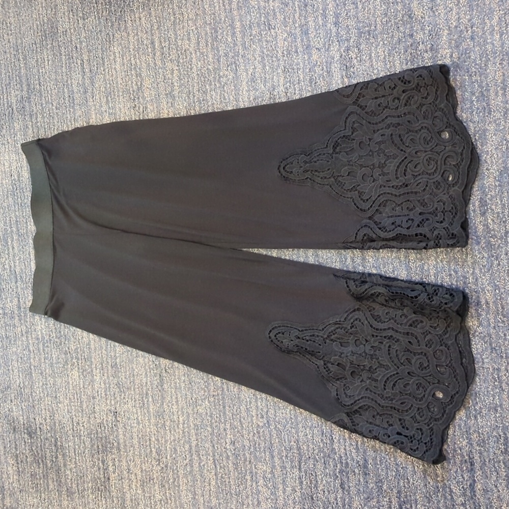 Stretchy pants, great for dancing